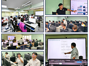 สาขาวิทยาการคอมพิวเตอร์และนวัตกรรมข้อมูลได้จัดโครงการอบรม
“เสริมสร้างทักษะการทดสอบระบบซอฟต์แวร์ขั้นพื้นฐาน
(Manual Testing)” ให้กับนักศึกษา