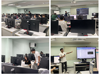 สาขาวิทยาการคอมพิวเตอร์และนวัตกรรมข้อมูลได้จัดโครงการอบรม
“ทักษะการทดสอบระบบซอฟต์แวร์แบบอัตโนมัติ
(Automation Testing)” ให้กับนักศึกษา